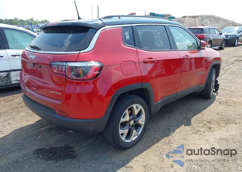 2019 Jeep Compass Limited 4X4 z USA, uszkodzony, nr VIN 3C4NJDCB4KT675346